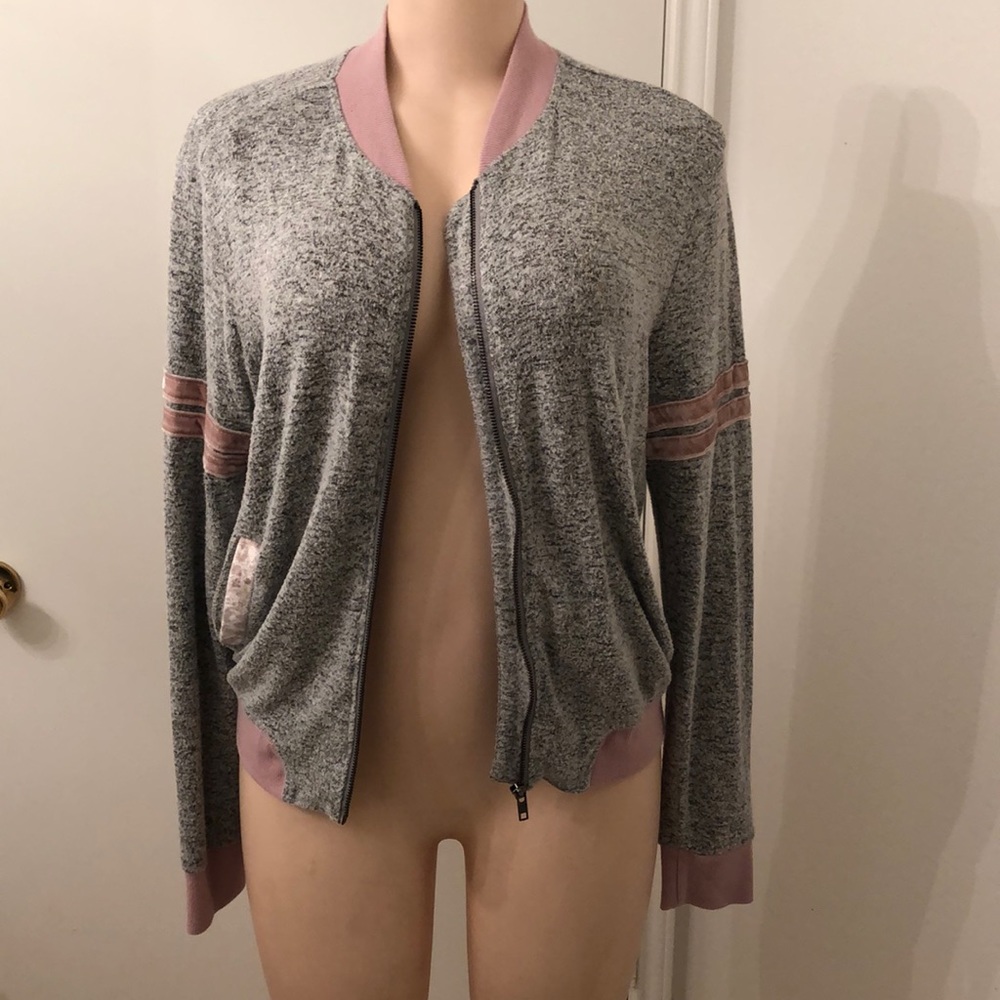 Zip up cardigan